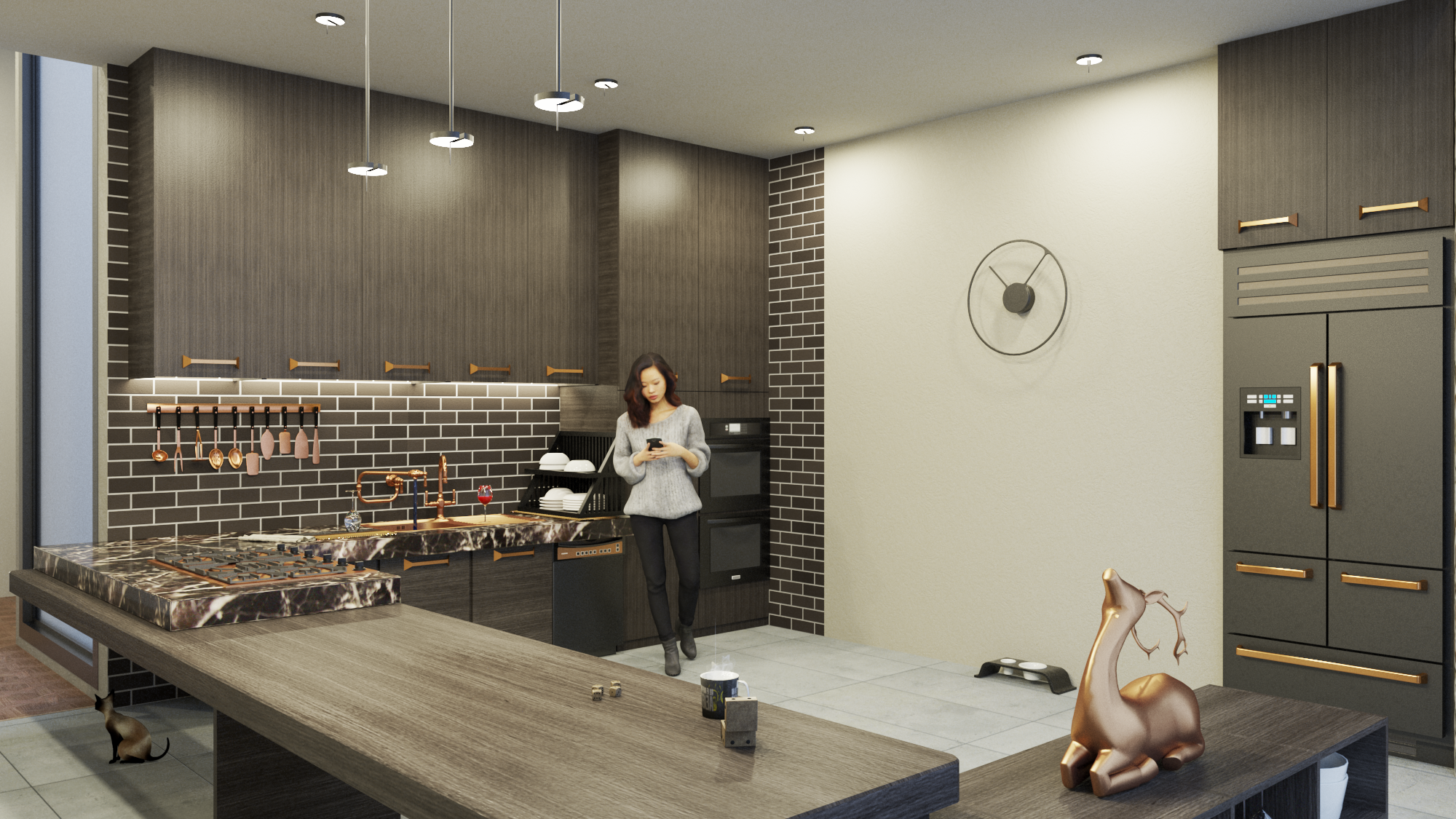 Modern Kitchen – Fully Modeled