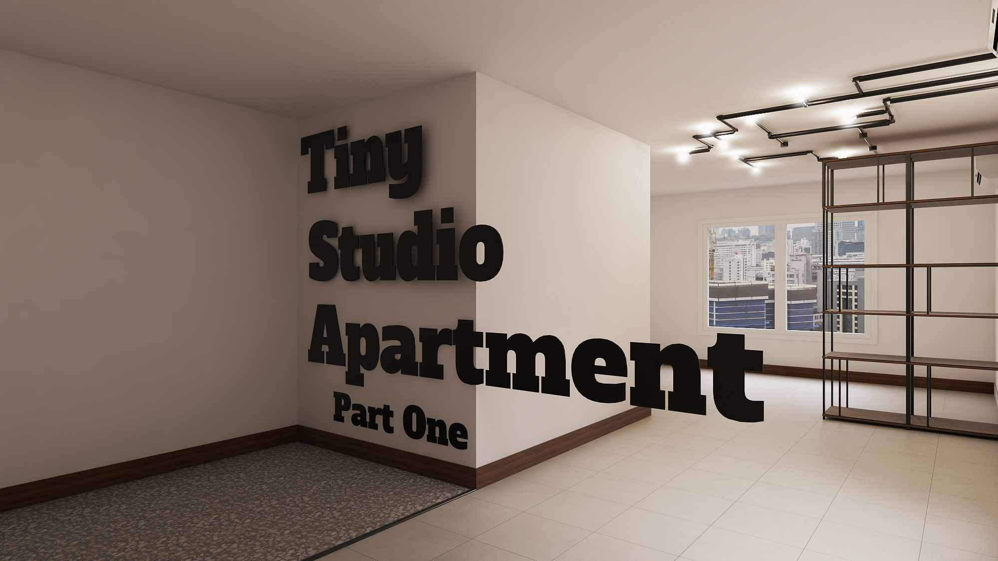 Tiny Studio Apartment | Speed Modeling